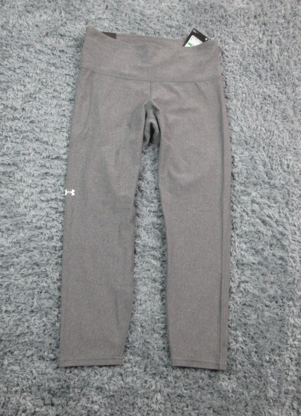 Under Armour Tech Ankle Leggings Womens Large Compression High Rise 29x23.5* NWT